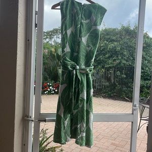 Women flax/linen dress size 12